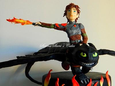 Dragon trainer 2 cake  - Cake by Serena Siani