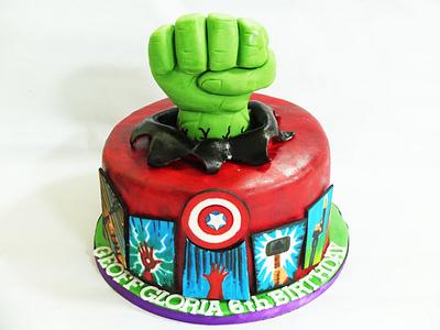 Avengers Cake  - Cake by Larisse Espinueva