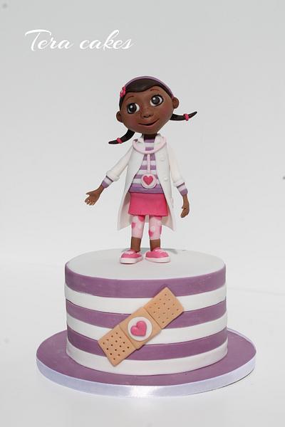 Doc Mcstuffin - Cake by Tera cakes