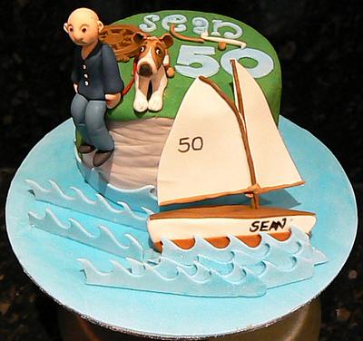 Sailing cake - Cake by vanillasugar