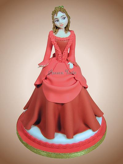 Lady Christmas  - Cake by Angela