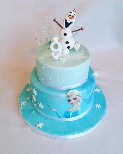 Frozen - Cake by Iva