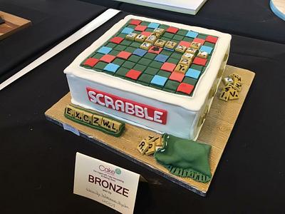 Scrabble Board - Cake by Woody's Bakes