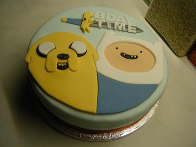 Adventure Team Adventure Time Cake, A Customize Adventure Time cake