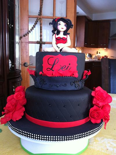 Wicked Valentine - Cake by Gretl