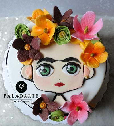 Blonde Frida Kahlo - Cake by Paladarte El Salvador