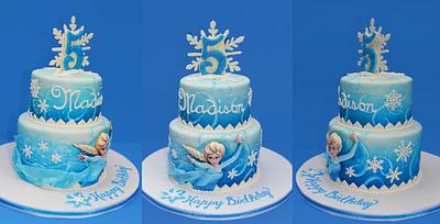 Frozen Elsa Cake - Cake by ErinLo