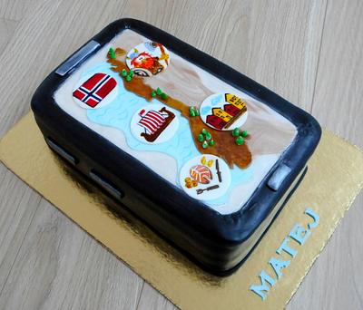 For a boy Norway inspiration  - Cake by Janka