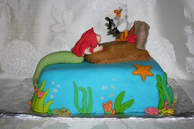 Ariel - The Little Mermaid - Cake by Irina Vakhromkina