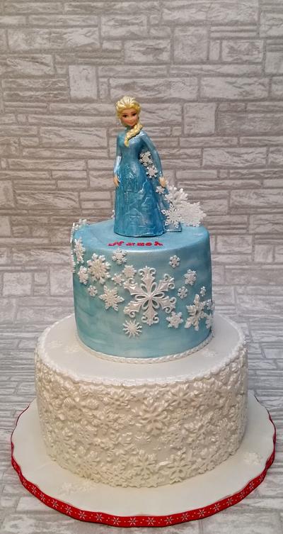 Elsa  - Cake by Rositsa Lipovanska
