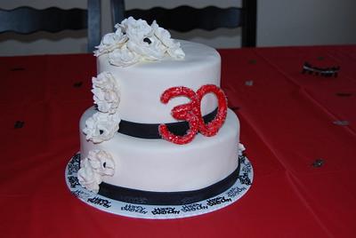  30th Birthday - Cake by CakesbyMayra
