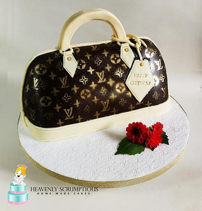 LV handbag cake :) - Cake by Iwona Sobejko