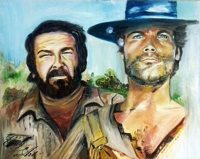 The Legends - Bud Spencer and Terence Hill Festival - Cake by EmyCakeDesign