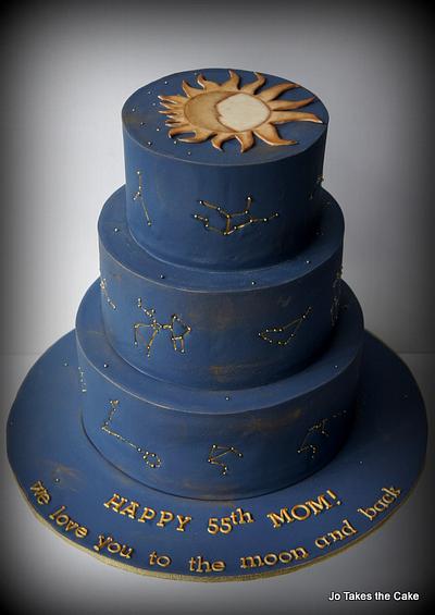 Celestial  - Cake by Jo Finlayson (Jo Takes the Cake)