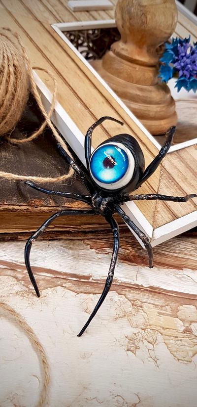 Eye Spy Spider  - Cake by Rodica Bunea