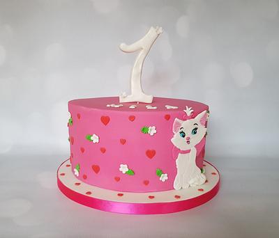 Aristocats Marie - Cake by Jennifer-You cake