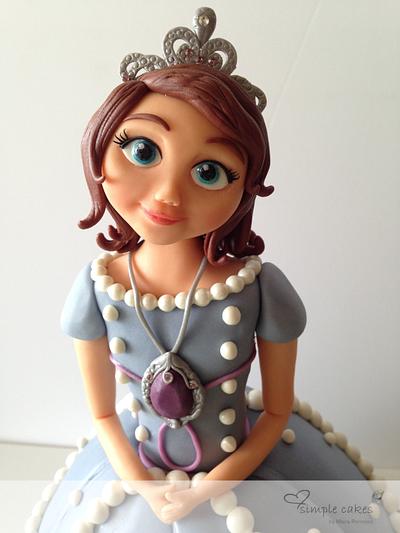 Sofia the first... - Cake by simple cakes - Mara Paredes