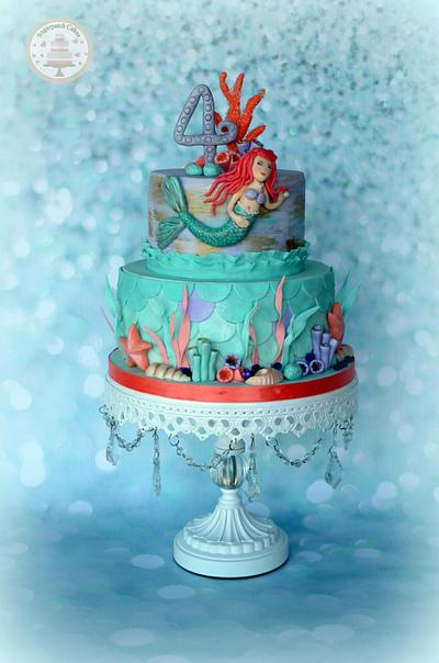 A Mermaid's Tale - Cake by Sugarpatch Cakes