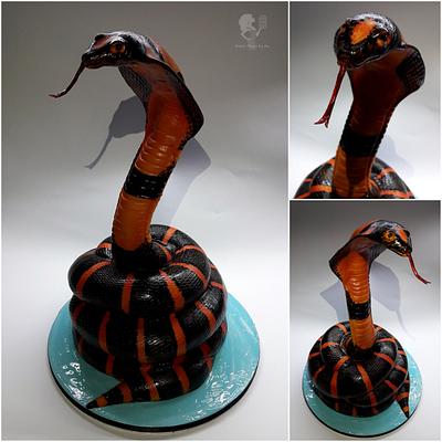 King cobra - Cake by Antonia Lazarova