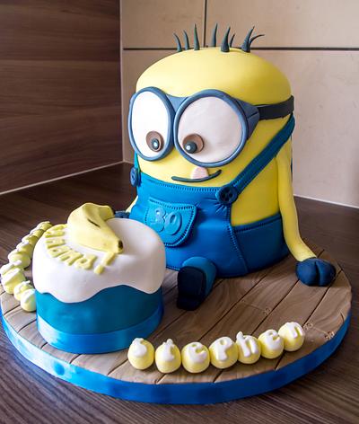 My Minion "Banana!"  - Cake by Erica Hughes