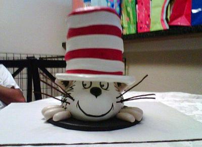 Cat in the Hat Birthday Cake - Cake by NumNumSweets
