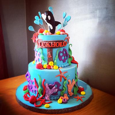 Sea themed cake - Cake by Shuheila