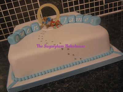 Peter Rabbit Christening Cake - Cake by Sam Harrison