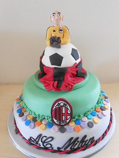 Milan calcio - Cake by Orietta Basso