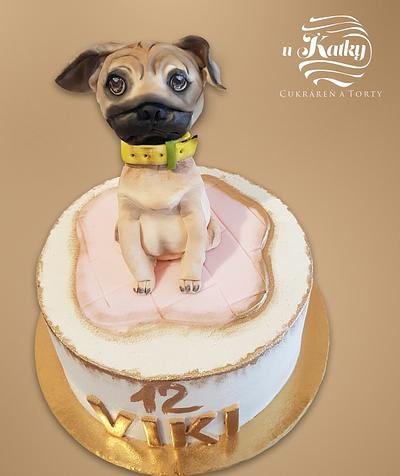 Pug - Cake by Katka