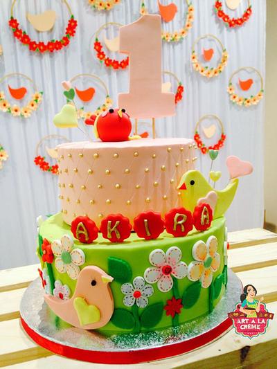 Birdie cake - Cake by artalacreme