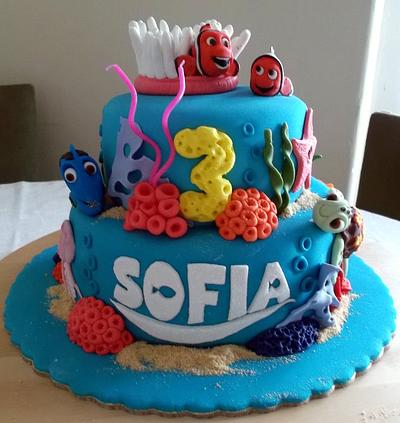 Finding Nemo - Cake by Gulodoces