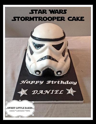 3D Stormtrooper cake - Cake by SLBakes