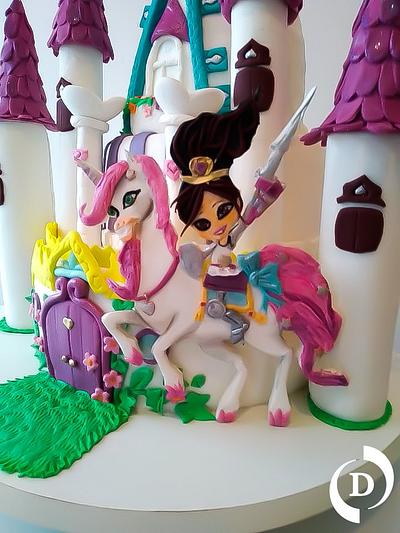Princess Nella and the castle - Cake by Danijella Veljkovic
