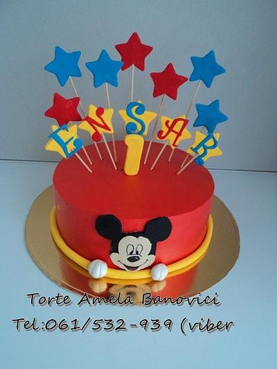 mickey mouse cake - Cake by Torte Amela