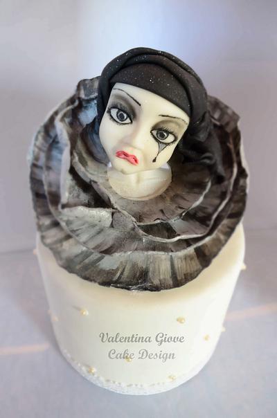 Pierrot : Carnival Cake - Cake by Valentina Giove 