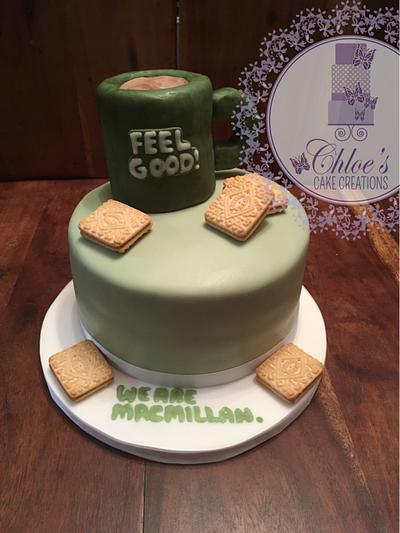 Macmillan coffee morning  - Cake by Chloes Cake Creations