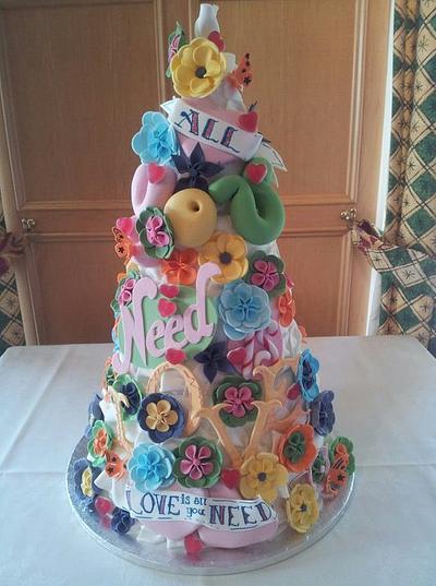 wedding cake - Cake by Kimberly Fletcher