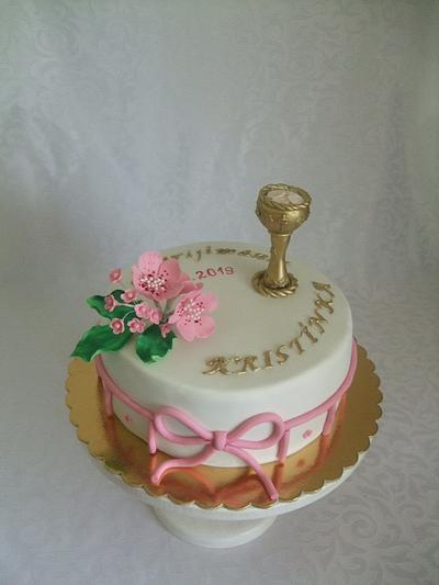 First Communion cake - Cake by Vebi cakes