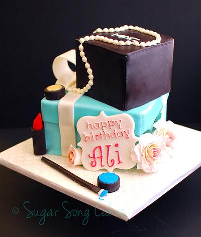 'All Her Favorite Things' Birthday Cake  - Cake by lorieleann
