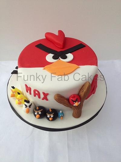 Angry birds - Cake by funkyfabcakes