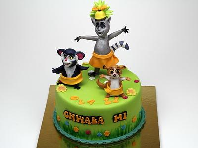 Madagascar Birthday Cake - Cake by Beatrice Maria