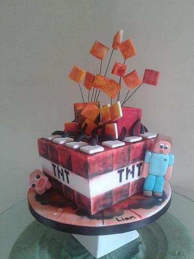 TNT minecraft - Cake by Cake Towers