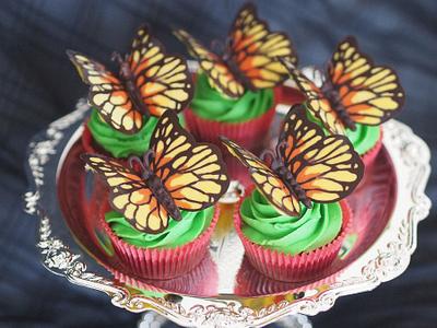 Butterfly cupcakes - Cake by Cakes from D'Heart