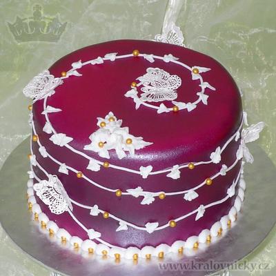 Romantic cake for my niece - Cake by Eva Kralova