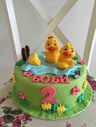 Cute ducks - Cake by Doroty