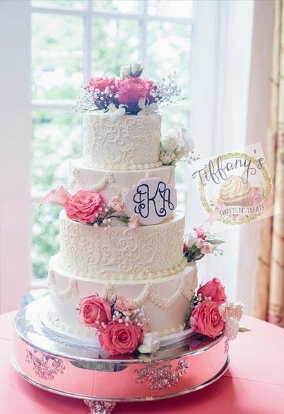 Traditional Vogue Buttercream Cake - Cake by Tiffany DuMoulin