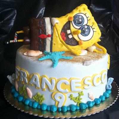 spongebob - Cake by giuseppe sorace
