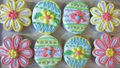 Easter Eggs - Cake by Sherry's Sweet Shop