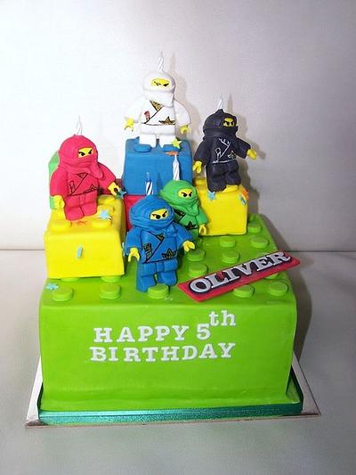 Lego cake - Cake by The Custom Piece of Cake