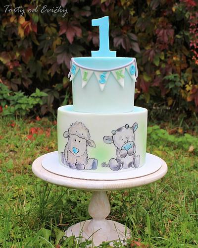1st birthday - Cake by Cakes by Evička